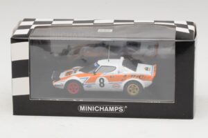 Lancia Stratos Rally #8 Livieratos / Manolis Acropolis Rally 1978 Minichamps 1:43 430781208 Metall – Bild 5 von 5