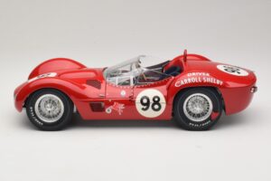 Maserati Tipo 61 #98 C. Shelby Times Mirror GP For Sportscars 1960 Minichamps 1:12 120601298 Metall – Bild 3 von 8