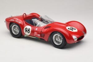 Maserati Tipo 61 #98 C. Shelby Times Mirror GP For Sportscars 1960 Minichamps 1:12 120601298 Metall – Bild 6 von 8