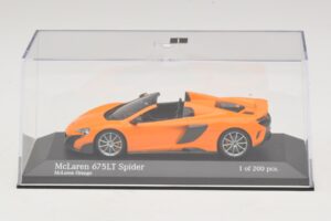 McLaren 675LT Spider Orange Minichamps 1:43 537154431 Metall – Bild 4 von 5