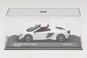 McLaren 675LT Spider Silica White Minichamps 1:43 537154432 Metall – Bild 4 von 5