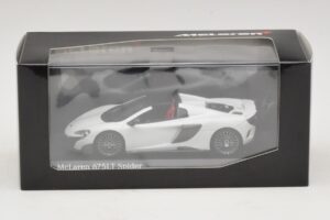 McLaren 675LT Spider Silica White Minichamps 1:43 537154432 Metall – Bild 5 von 5