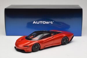 McLaren Speedtail Volcano Orange AUTOart 1:18 76088 Komposit – Bild 8 von 8