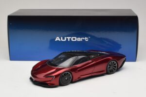 McLaren Speedtail Volcano Red AUTOart 1:18 76087 Komposit – Bild 8 von 8