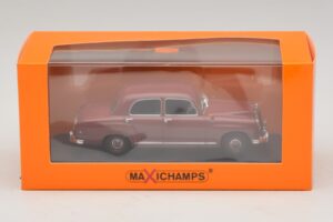 Mercedes 180 W120 Rot Maxichamps 1:43 940033101 Metall – Bild 5 von 5