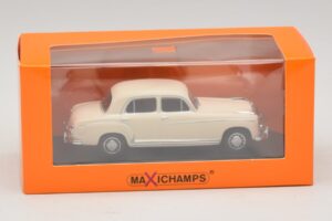 Mercedes 220 S W180 Weiss Maxichamps 1:43 940033000 Metall – Bild 5 von 5