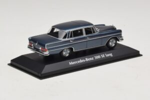 Mercedes 300 SE W112 Lang Blau Metallic Maxichamps 1:43 940035200 Metall – Bild 2 von 5