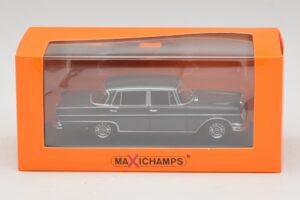Mercedes 300 SE W112 Lang Dunkelgrau Maxichamps 1:43 940035201 Metall – Bild 5 von 5