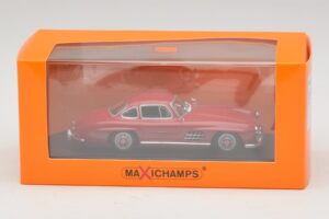Mercedes 300 SL W198 Rot Maxichamps 1:43 940039001 Metall – Bild 5 von 5