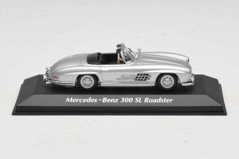 Mercedes 300 SL W198 Roadster Silber Maxichamps 1:43 940039030 Metall