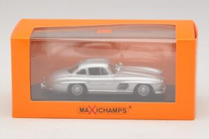 Mercedes 300 SL W198 Silber Maxichamps 1:43 940039000 Metall – Bild 5 von 5