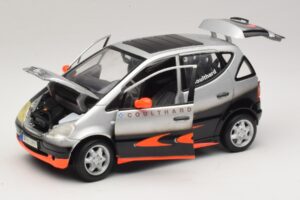 Mercedes A-Class W168 D. Coulthard Silber Maisto 1:18 35841 Metall – Bild 2 von 8