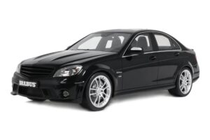 Mercedes C63 AMG W204 Brabus B63S Obsidian Black GT Spirit 1:18 GT582 Resin