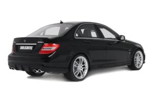 Mercedes C63 AMG W204 Brabus B63S Obsidian Black GT Spirit 1:18 GT582 Resin – Bild 2 von 5