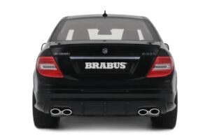 Mercedes C63 AMG W204 Brabus B63S Obsidian Black GT Spirit 1:18 GT582 Resin – Bild 5 von 5