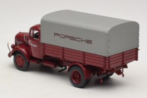Mercedes L3500 Pritsche Porsche Minichamps 1:43 439350027 Metall – Bild 5 von 7