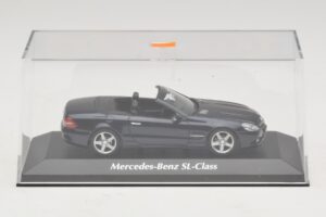 Mercedes SL R230 Blau Metallic Maxichamps 1:43 940037531 Metall – Bild 4 von 5