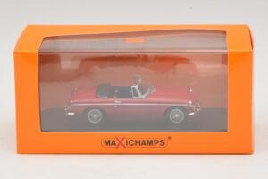 MG MGB Mk1 Rot Maxichamps 1:43 940131030 Metall – Bild 5 von 5