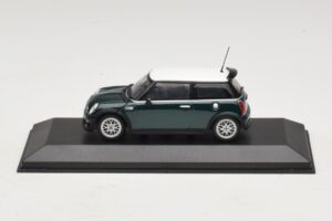 Mini Cooper One R50 Aero Green Mit Weissem Dach Minichamps 1:43 MINI011 Metall