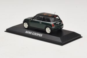 Mini Cooper S R53 Dunkelgrün Mit Schwarzem Dach Minichamps 1:43 MINI023 Metall – Bild 3 von 5