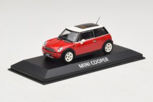 Mini Cooper S R53 Rot Mit Panoramadach Minichamps 1:43 MINI024 Metall – Bild 2 von 5