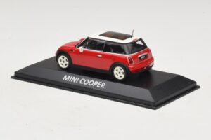 Mini Cooper S R53 Rot Mit Panoramadach Minichamps 1:43 MINI024 Metall – Bild 3 von 5