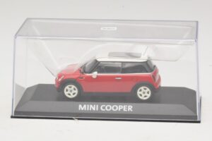Mini Cooper S R53 Rot Mit Panoramadach Minichamps 1:43 MINI024 Metall – Bild 4 von 5