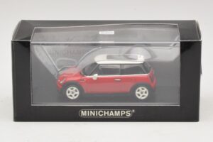 Mini Cooper S R53 Rot Mit Panoramadach Minichamps 1:43 MINI024 Metall – Bild 5 von 5