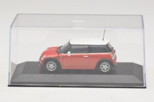 Mini Cooper S R53 Rot Mit Weissem Dach Minichamps 1:43 MINI025 Metall – Bild 4 von 5