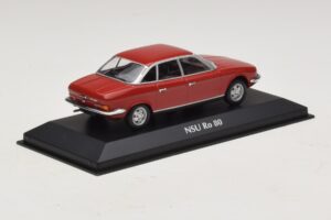 NSU Ro 80 Rot Maxichamps 1:43 940015402 Metall – Bild 2 von 5