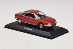 NSU Ro 80 Rot Maxichamps 1:43 940015402 Metall – Bild 3 von 5
