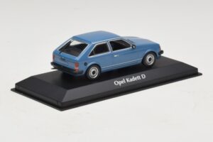 Opel Kadett D Blau Maxichamps 1:43 940044100 Metall – Bild 2 von 5
