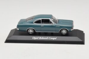 Opel Rekord C Coupé Blau Maxichamps 1:43 940046121 Metall