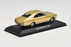 Opel Rekord C Coupé Gold Maxichamps 1:43 940046120 Metall – Bild 2 von 5