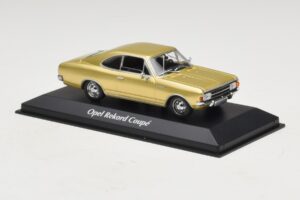Opel Rekord C Coupé Gold Maxichamps 1:43 940046120 Metall – Bild 3 von 5