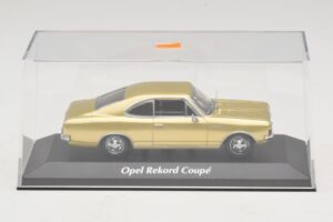 Opel Rekord C Coupé Gold Maxichamps 1:43 940046120 Metall – Bild 4 von 5
