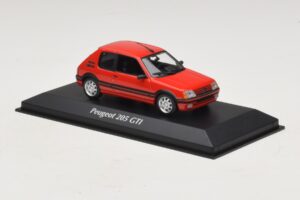 Peugeot 205 GTi Rot Maxichamps 1:43 940112300 Metall – Bild 3 von 5