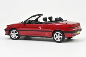 Peugeot 306 Cabriolet Diablo Red Norev 1:18 184930 Metall – Bild 2 von 2