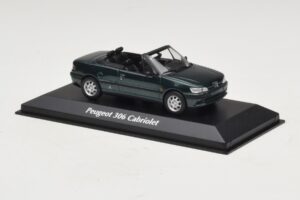 Peugeot 306 Cabriolet Grün Metallic Maxichamps 1:43 940112833 Metall – Bild 3 von 5
