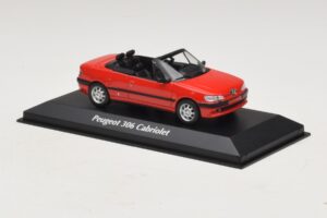 Peugeot 306 Cabriolet Rot Maxichamps 1:43 940112830 Metall – Bild 3 von 5