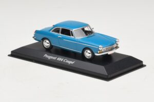 Peugeot 404 Coupé Blau Maxichamps 1:43 940112921 Metall – Bild 3 von 5