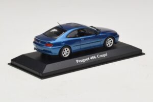 Peugeot 406 Coupé Blau Metallic Maxichamps 1:43 940112620 Metall – Bild 2 von 5