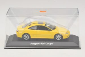 Peugeot 406 Coupé Gelb Maxichamps 1:43 940112621 Metall – Bild 4 von 5