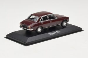Peugeot 504 Dunkelrot Maxichamps 1:43 940112500 Metall – Bild 2 von 5