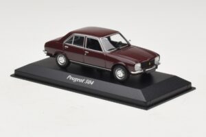 Peugeot 504 Dunkelrot Maxichamps 1:43 940112500 Metall – Bild 3 von 5