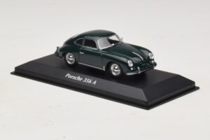 Porsche 356A Dunkelgrün Maxichamps 1:43 940064220 Metall – Bild 3 von 5