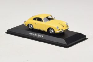Porsche 356 B Gelb Maxichamps 1:43 940064300 Metall – Bild 3 von 5