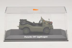 Porsche 597 Jagdwagen Oliv Maxichamps 1:43 940065300 Metall – Bild 4 von 5