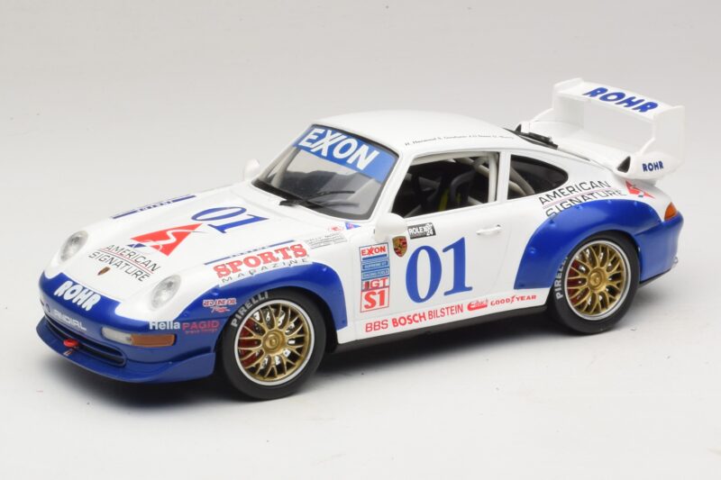 Porsche 911 993 GT2 #01 H. Haywood 24 Hours of Daytona 1993 Anson 1:18 AW050600 Metall