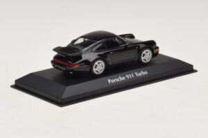 Porsche 911 964 Turbo Schwarz Maxichamps 1:43 940069101 Metall – Bild 2 von 5